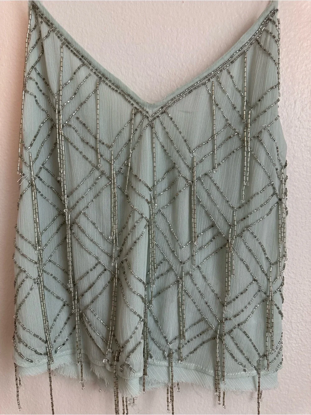 Free People Gatsby Beaded Camisole Top